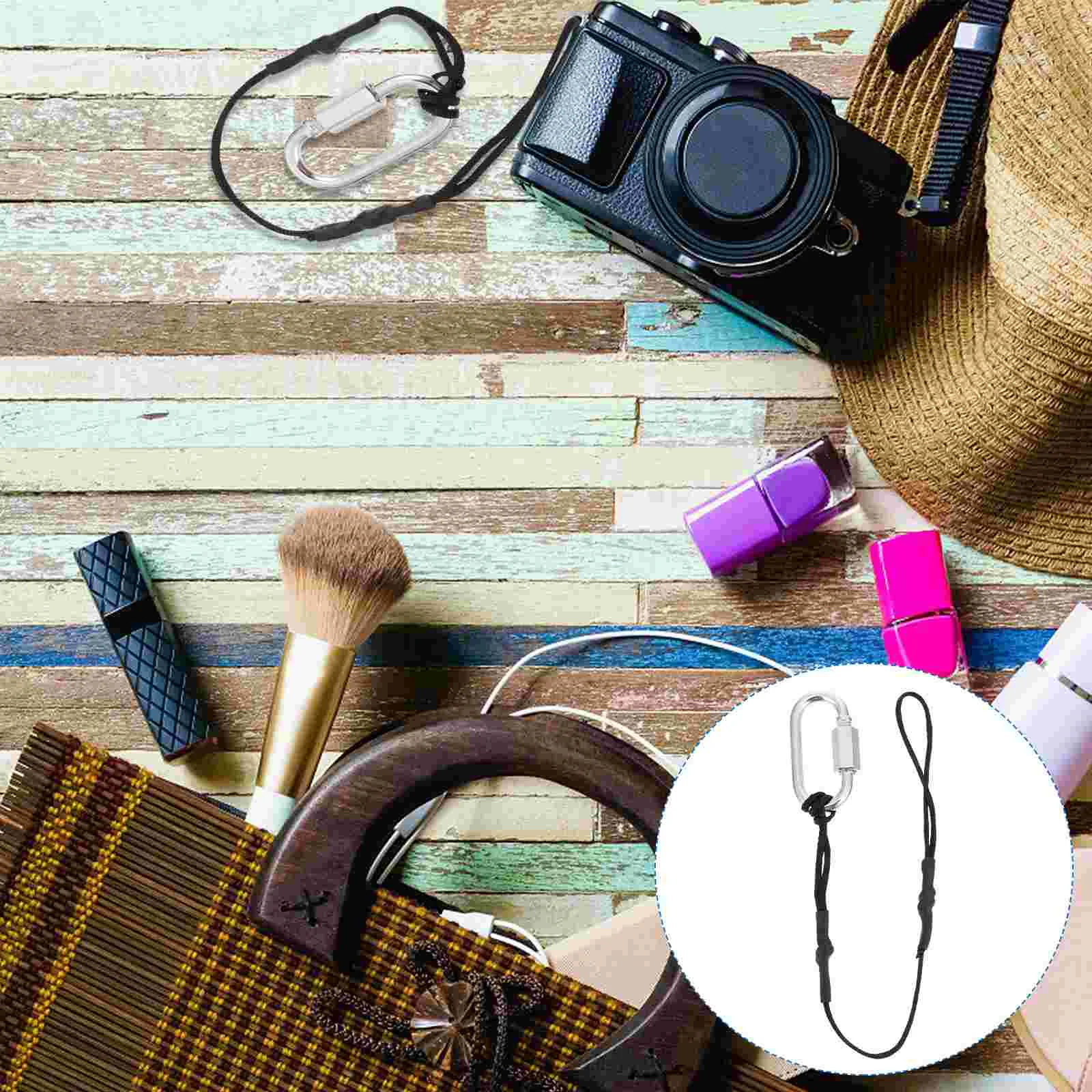 

4 Pieces Camera Safety Tether Replacement Quick Release Strap for SLR Camera