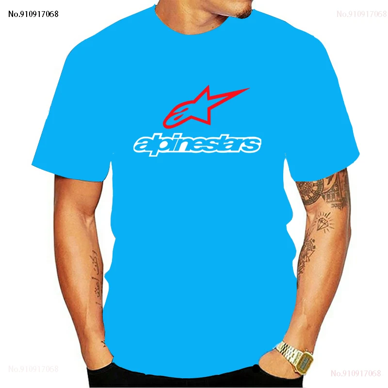 

2021 Alpinestars Men's Sport T-shirt Summer Sleeve O-neck Leisure Outwear Tees Breathable Casual Men T Shirt Short sleeves