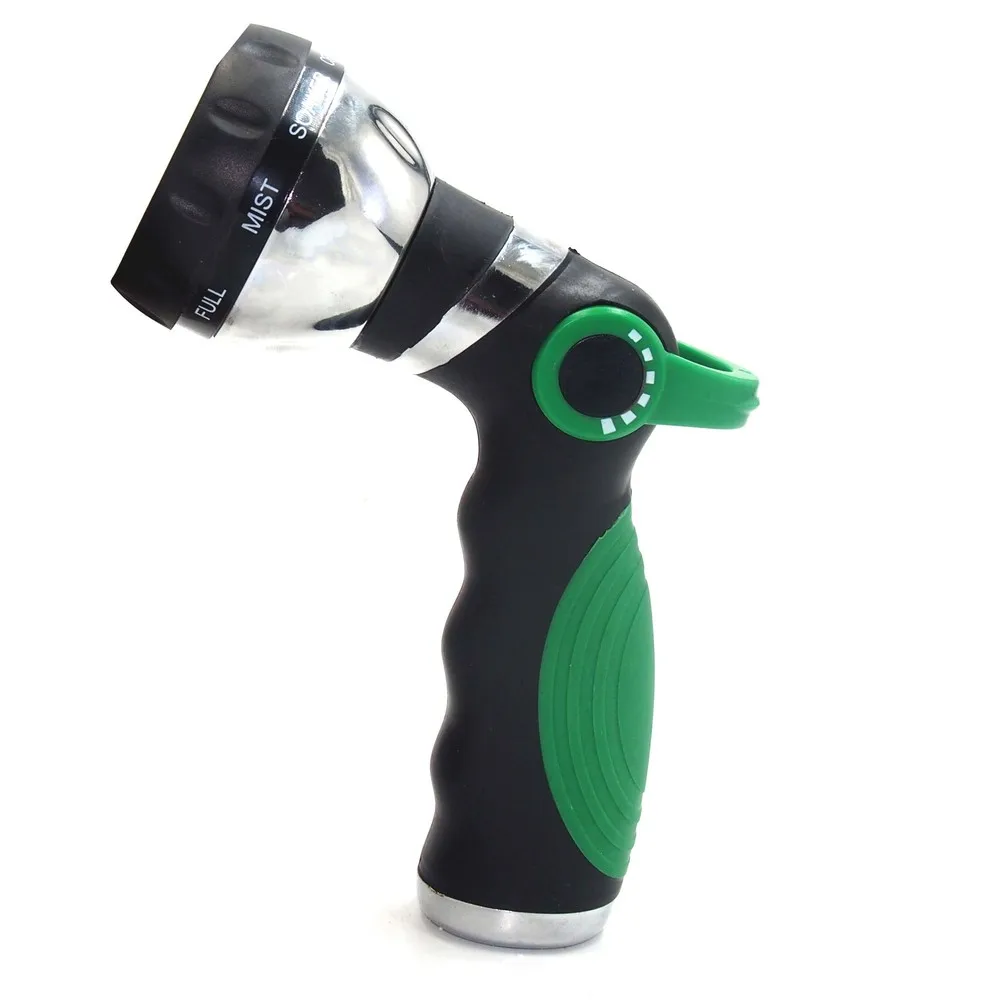 Садовый шланг сопла распылитель сверхмощный металлический водяной пистолет