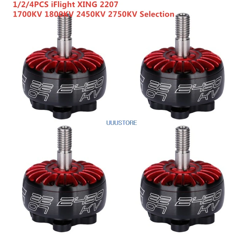 

Двигатель iFlight XING 2/4 X2207 1800кв 1900кв 2450кв 2750кв 2-6S, 1/2207 шт., бесщеточный для гоночного дрона RC FPV, квадрокоптера, рамы игрушек