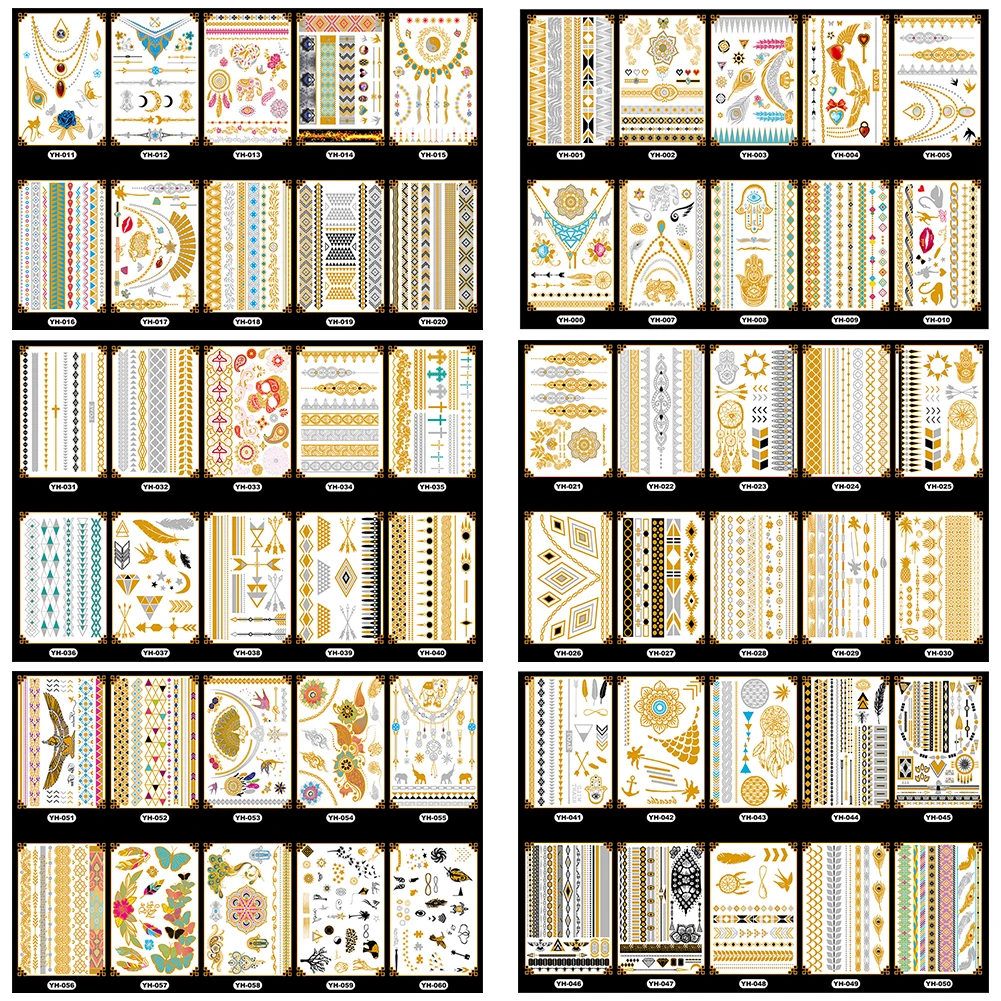 

10Pcs Tattoo Sticker Face Gems Bohemia Waterproof Bohemia Glitter Temporary Body Art Bohemia Glitter Body Art