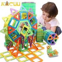 100 298pcs blocks magnetic designer construction set model building toy plastic magnetic blocks educational toys for kids gift