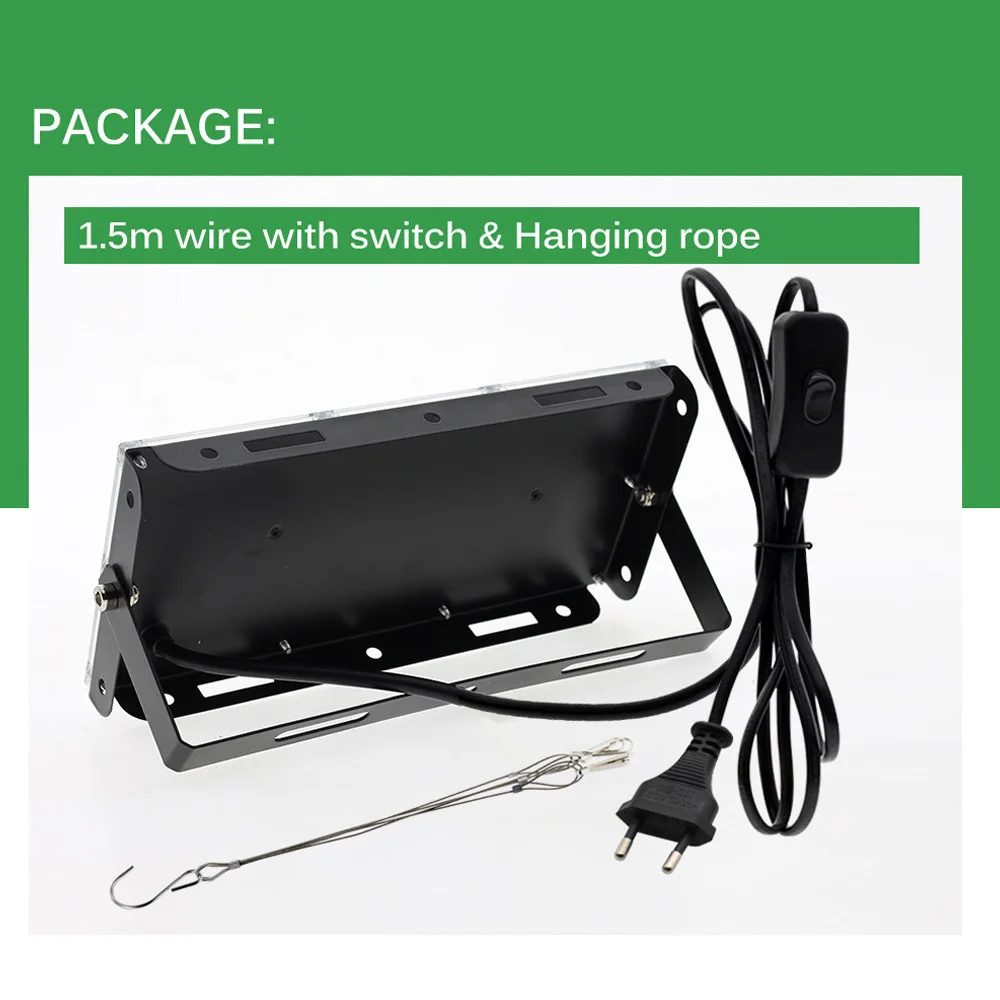 

LED Grow Light 50W 100W LED Floodlight AC220V Full Spectrum Lamp Hydroponic Plant Flowers Nursery Seedlings Growth Lighting