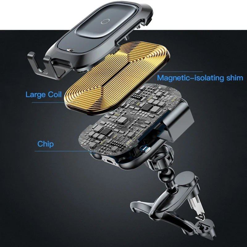 

Holder For Phone Rack Car Accessories Mobile Stands Smartphone Interior Is 2021 Best Selling Products Wireless Charging In Car