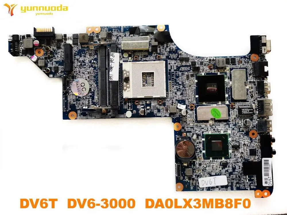 Оригинальная материнская плата для ноутбука HP DV6 3000 DV6T DA0LX3MB8F0 протестирована