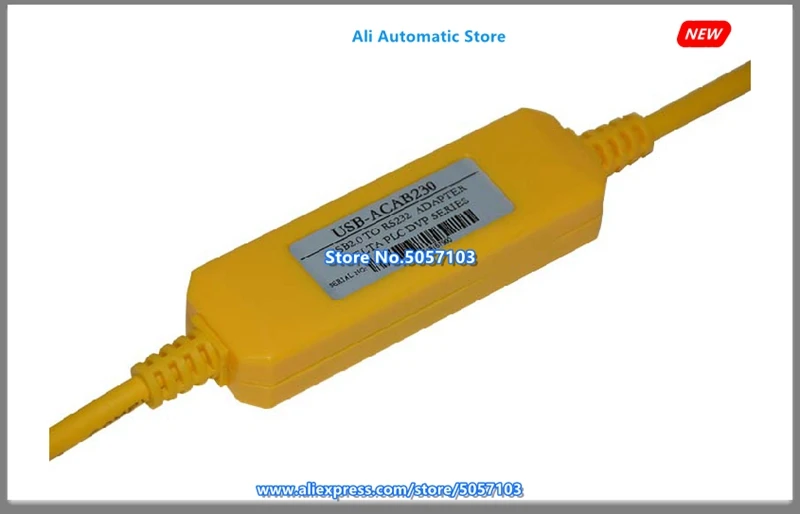 Yellow USB-ACAB230 DELTA DVP Series PLC Programming Download Cable Support WIN7 | Обустройство дома