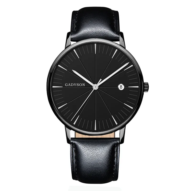 men watches luxury famous brand men leather strap calendar watch men military sports luminous quartz watch relogio masculino hot free global shipping
