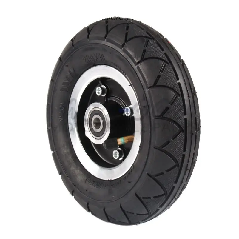 

200x50 Electric Scooter Tyre With Wheel Hub 8" Scooter Tyre Aluminium Alloy Wheel Pneumatic Tire Inflation Electric Vehicle
