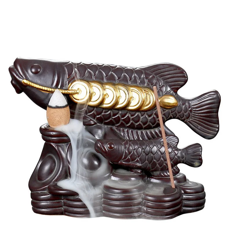 Курильница подсвечник для фонтана водопад подставка благовоний газовая горелка