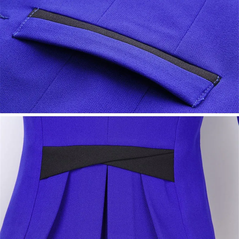 

2020 New Plus Size Womens Business Suits Spring Autumn Women Blazers Jackets Short Slim long-sleeve Blazer Women Suit R727