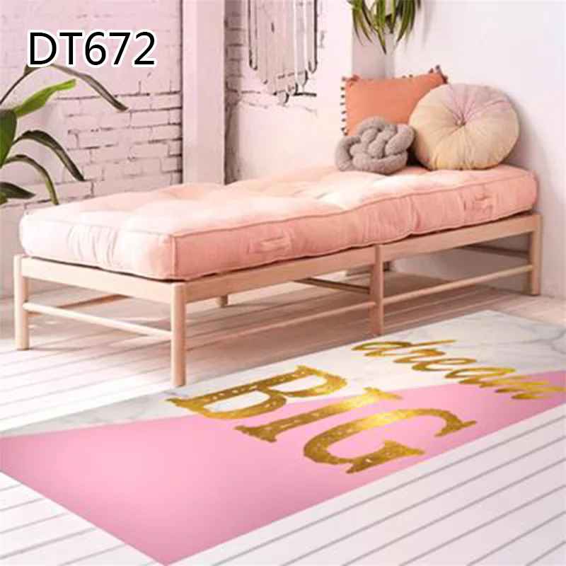 1PCS Anti-slip Doormat Kitchen Geometric Printed Doormat For Living Room Bedroom Home Decor Popular Washable Simple Door Mat - Цвет: 19