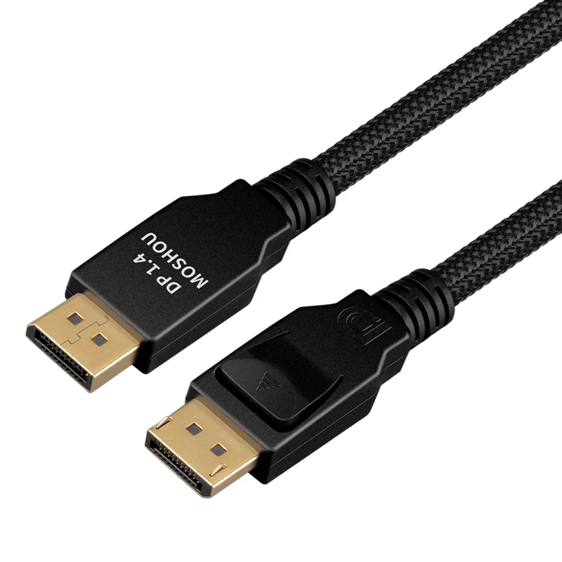 Displyport DP 1 4 2 кабели с поддержкой 8K 60 Гц 4K 144 потоковое сжатие 32 Гбит/с бит HDR для