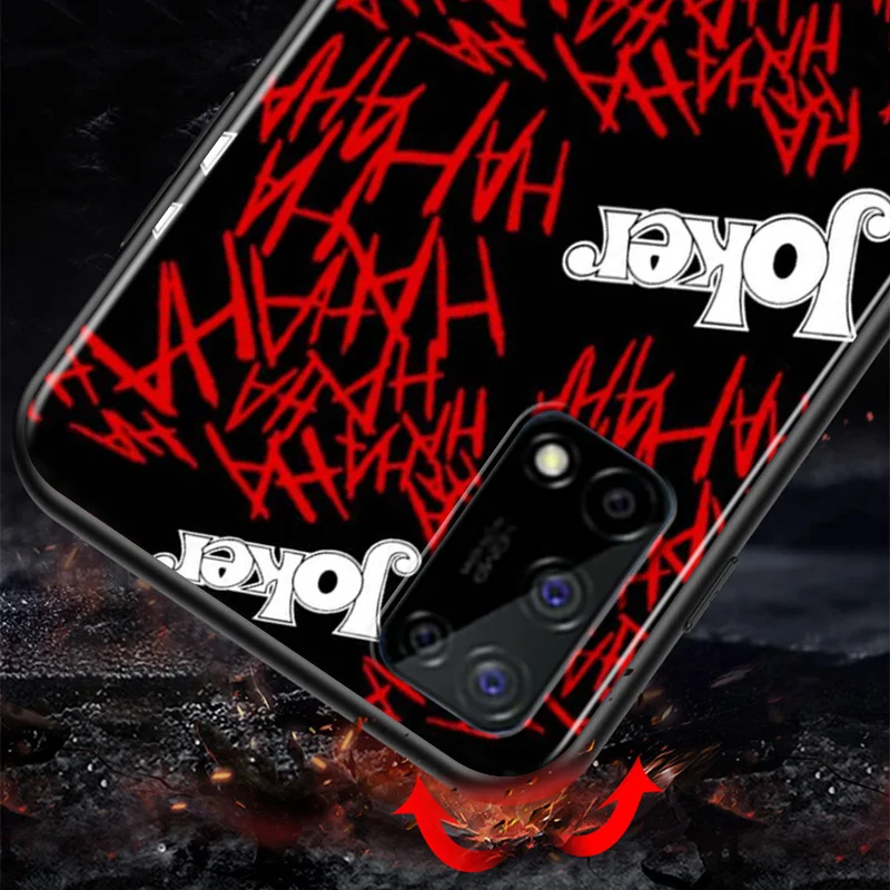 

Cool Joker Crazy Death Game For Honor V30 30S 30i 30 View 20 V20 20E 20i 20S Lite Pro Plus 5G Phone Case