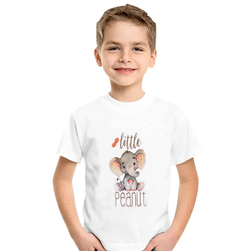 Коллекция 2019 года модная одежда для малышей девочек и мальчиков футболка с