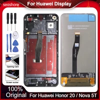 original display for honor 20 display touch screen for huawei nova 5t lcd display digitizer honor 20pro yal l21 replacement part