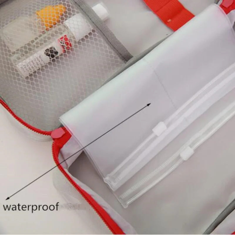 

Portable Medium Size Medical Bag First Aid Pouch Survival Kits Car Emergency Empty First Aid Box Bag 23*13*7.5cm