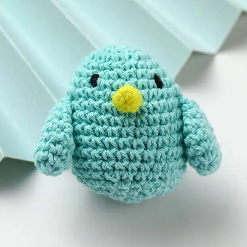 Handmade Crochet Cotton Bird DIY Baby Pacifier Chain Accessories Infant Newborns Teether Toy Gifts | Мать и ребенок