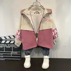 Детская одежда, осенняя куртка для мальчиков, новинка 2021, детская куртка в иностранном стиле, модная детская осенне-зимняя стеганая куртка