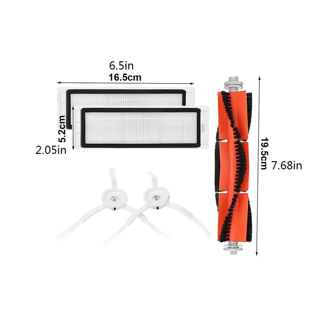 Сменный моющийся фильтр Hepa для Xiaomi mi Roborock запчасти роботов пылесосов сменные