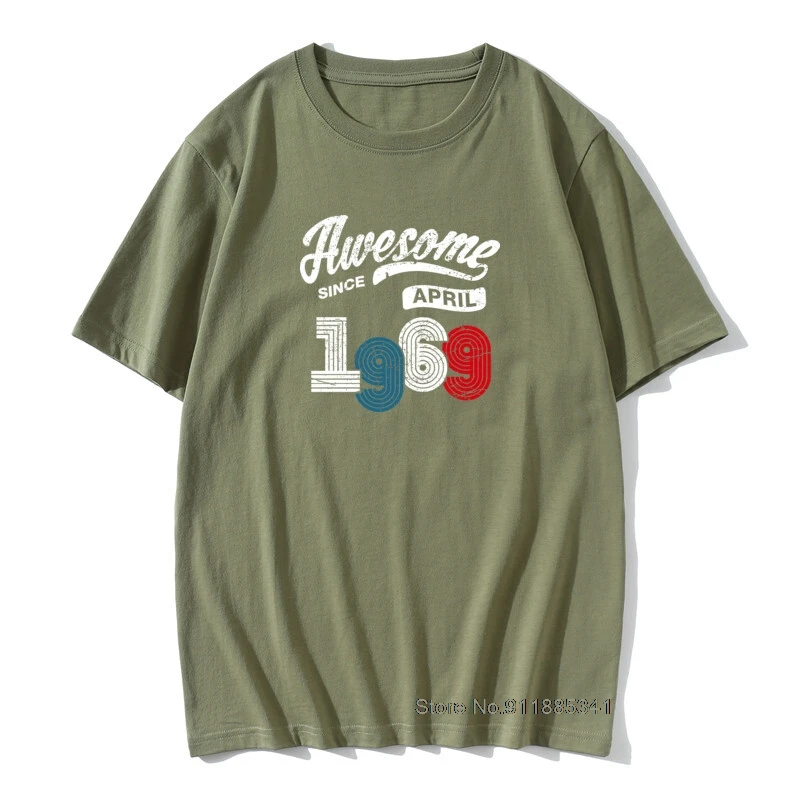 

Футболка мужская с юмористическим рисунком, винтажный топ с коротким рукавом из чистого хлопка, с забавным юмористическим рисунком 49 апрел...