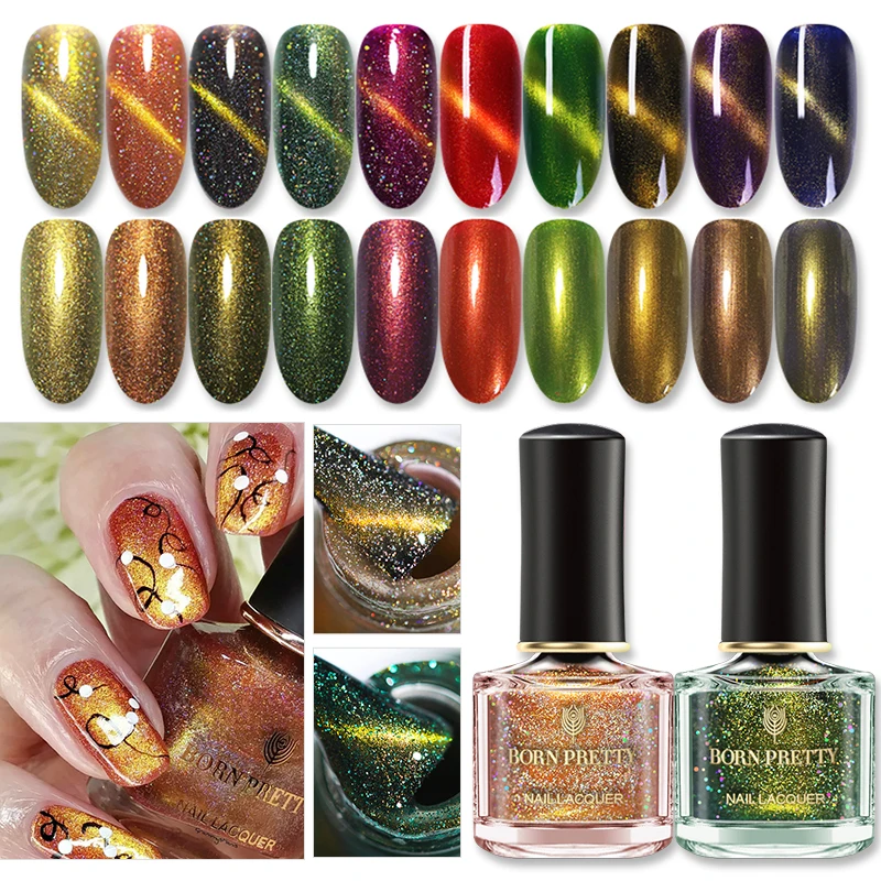 Магнитный лак BORN PRETTY для ногтей магнитный 6 мл творчества дизайн ногтей|Лак