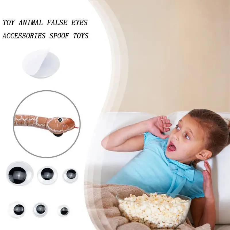 3D Самоклеящиеся активные подвижные глаза пластиковые волшебные материалы