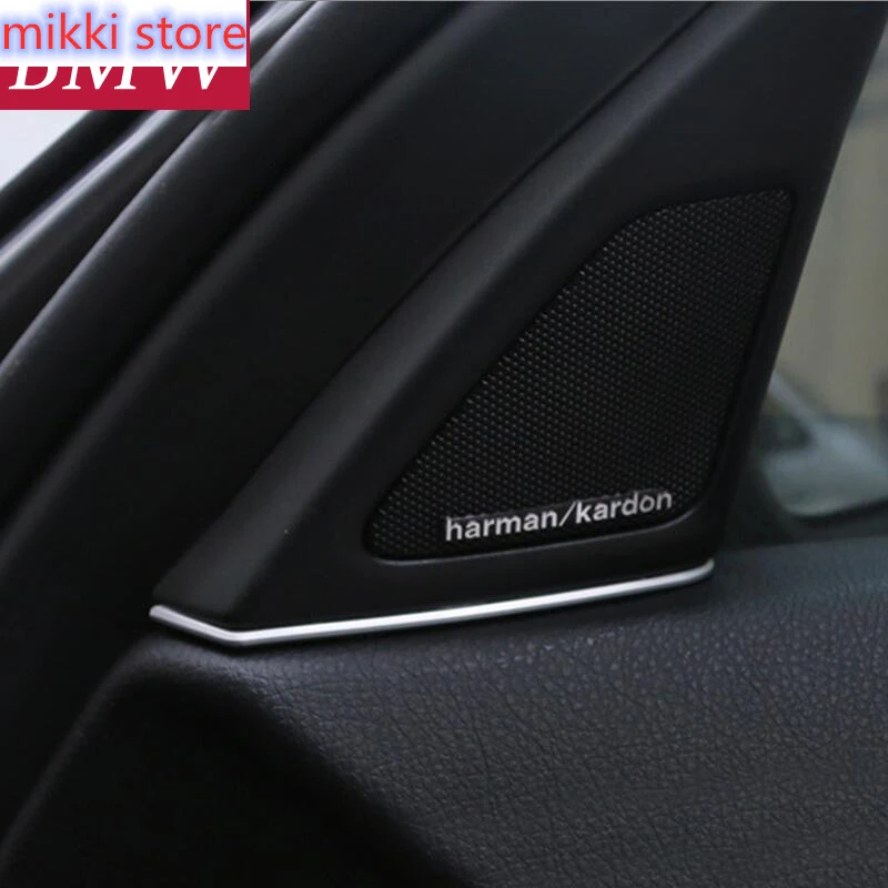 Автомобильный Стайлинг внутренняя передняя дверь звуковая полоса для динамика