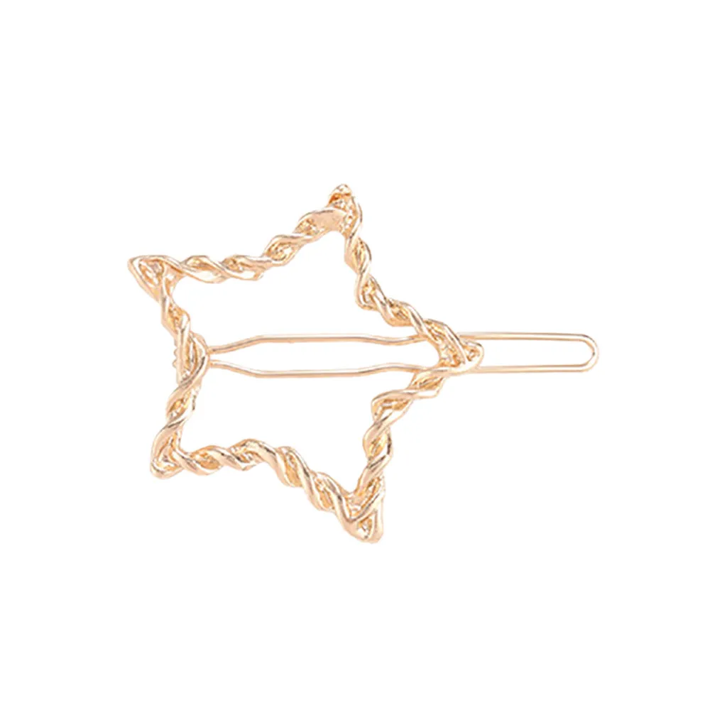 Простая Заколка для волос с челкой боковая хорошая текстура и блестящее