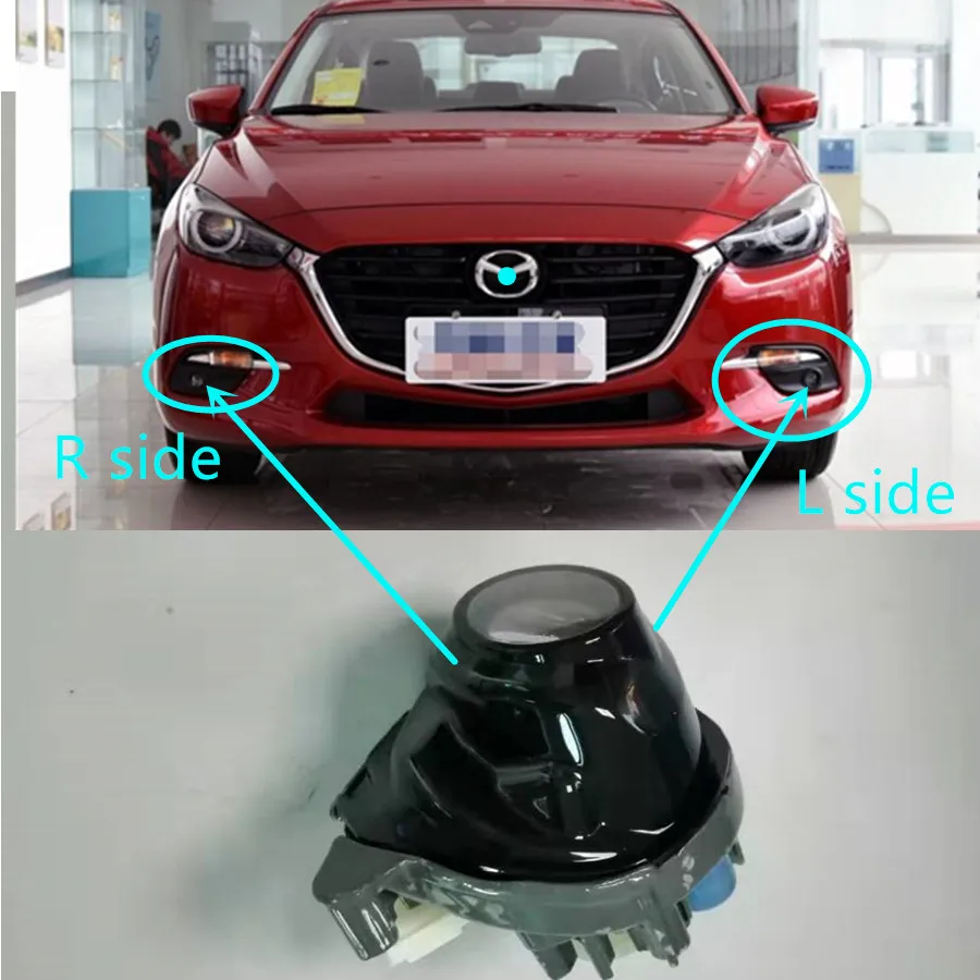 Детали кузова автомобиля противотуманная фара в сборе для Mazda 3 2017 до 2019 CX5 и cx8 |