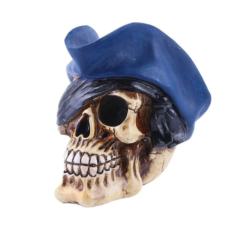 

Halloween Skull Resin Skeleton Storage Hook Wall Mount Desk Ornament Living Room Sets Home Party Halloween Decoration Accessory