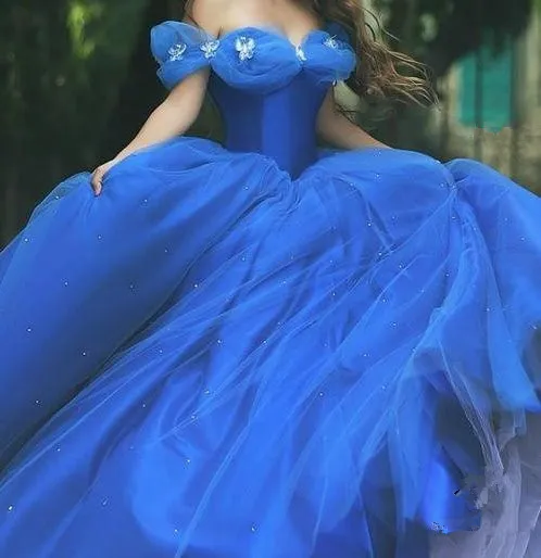 Бальные платья Королевского синего цвета на заказ, vestido de 15 anos de debutante, вечерние платья Золушки на выпускной, платье для 15 лет