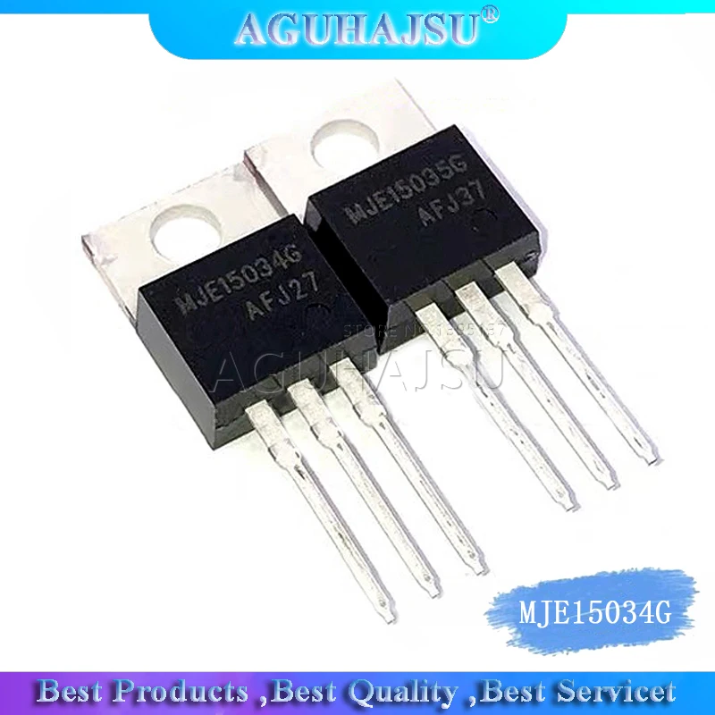 10 шт. MJE15034G TO 220 MJE15035G TO220 (5 MJE15034 + 5 MJE15035) Новый оригинал|tube amplifier tube|tube amplifiertube audio |