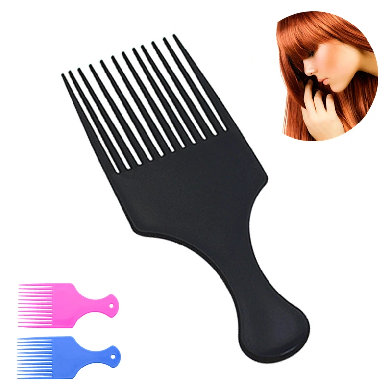 Красота девушка Профессиональный новый афро расческа для вьющихся волос щетка в