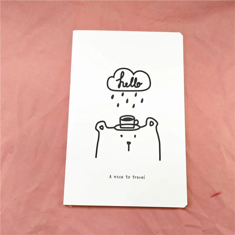 29 A5 блокнот,, Kawaii Bullet Journal, мягкая обложка, дневник, планировщик, альпака, милый офисный канцелярский блокнот с животными, бумага - Цвет: 29