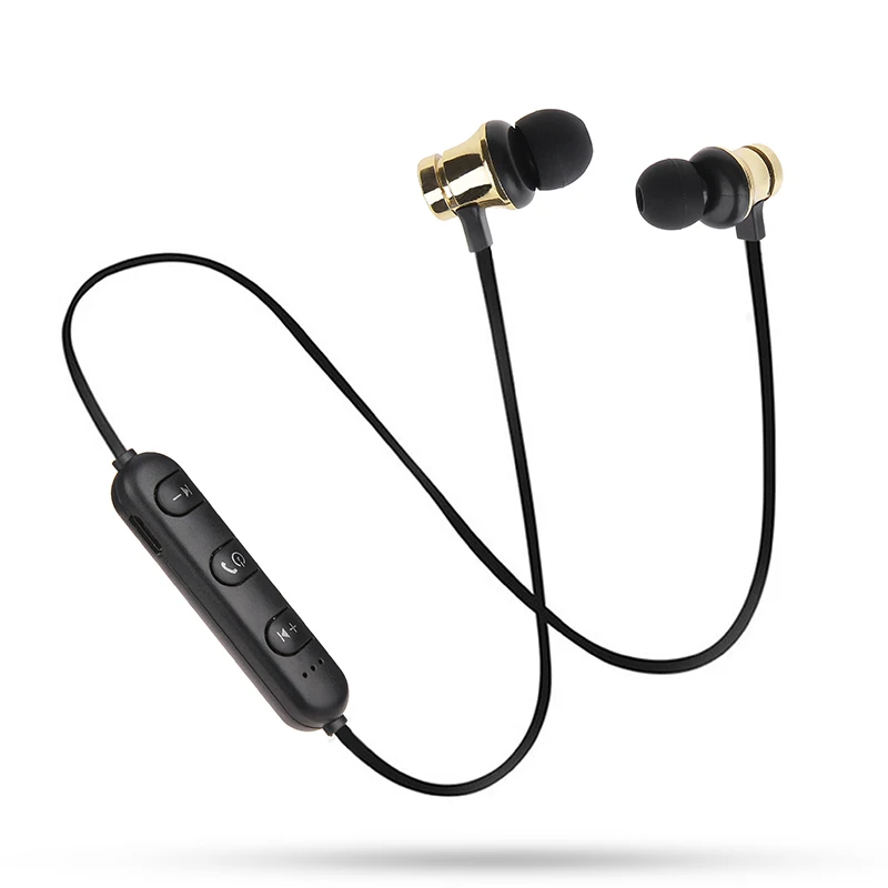 Беспроводные Bluetooth наушники XT11 Магнитная Спортивная Беговая Беспроводная Bluetooth гарнитура для IPhone 6 8X7 Xiaomi Hands Free