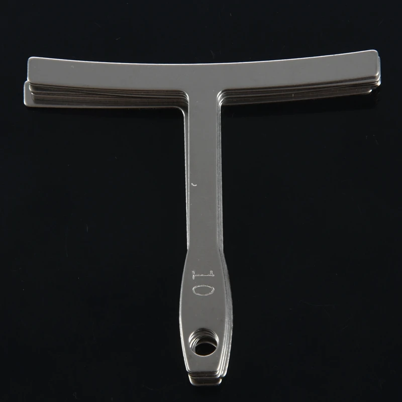 

9Pcs/Set Understring Radius Gauge Metal for Guitar and Bass Setup Luthier Tools & 1x 9-Pin 3Pdt Metal Stomp Foot Switch