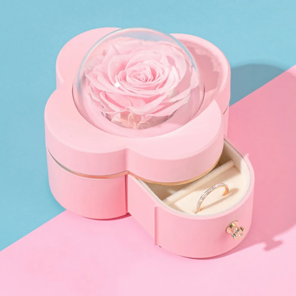 Коробка для хранения ювелирных изделий в виде Розы | Дом и сад