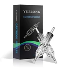 20 шт тату картридж иглы 35791114RL одноразовые полупостоянные брови губ макияж картридж иглы для тату машины