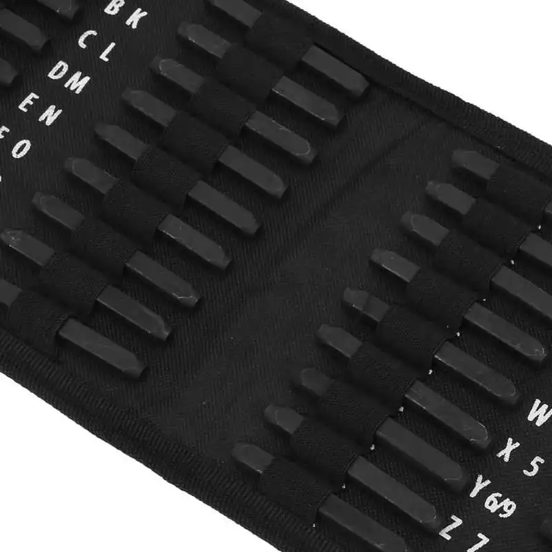 

Letter Number Punch Set 4mm Letter Number Punch High Frequency Heat Treatment for Industrial Parts Electrical Parts Electronic