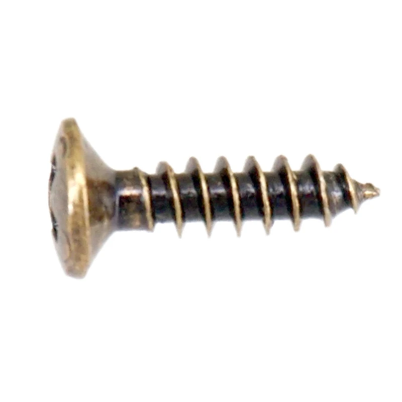 

100Pcs Electric Guitar Pickguard Backplates Mounting Screws, Guitar B Cover Plate Screw for ST TL LP Guitar Parts