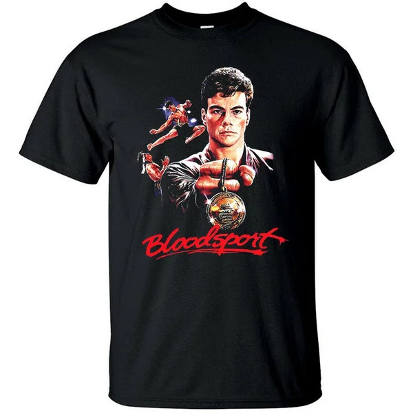 

Bloodsport , Newt Arnold, Movie Poster 1988, T-shirt (black) Cotton Classic Fit