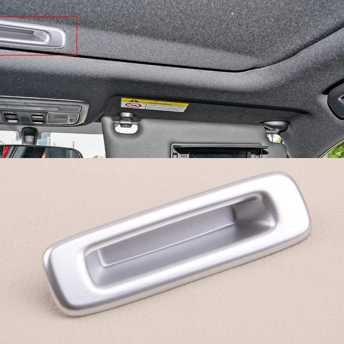 

Автомобиль матовый серебристый переключатель для светового люка ручки крышки отделка, пригодный для Honda 2008 2009 2010 2011 2012 2013 2014 2015 2016-2019 2020 2021