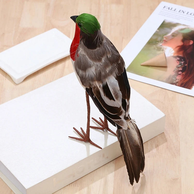 

Simulation Bird Creative Feather Lawn Garden Decoration Photography Props Fake Bird Crafts Creative Ornaments