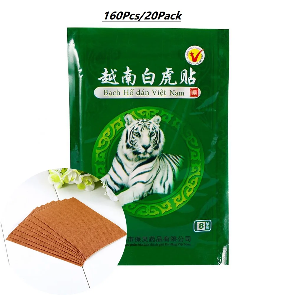 

160 Pcs Medical PSA Non Woven Plaster Adjuvant Treatment Cervical Shoulder Arthritis Lumbar Muscle Strain Knee Joint Care Patchs