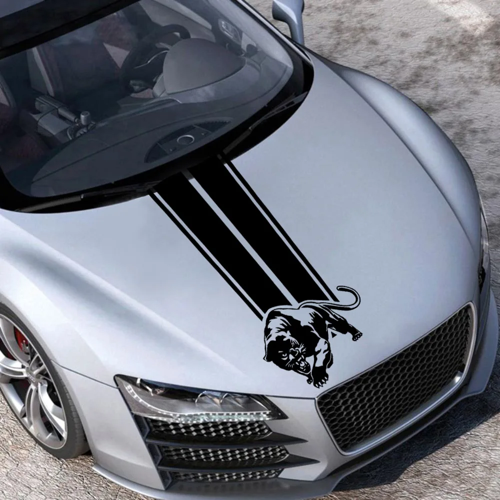 

Free shipping Hood sticker Auto Sticker Vinyl Car Styling Auto Engine Cover Door Window Car Decal