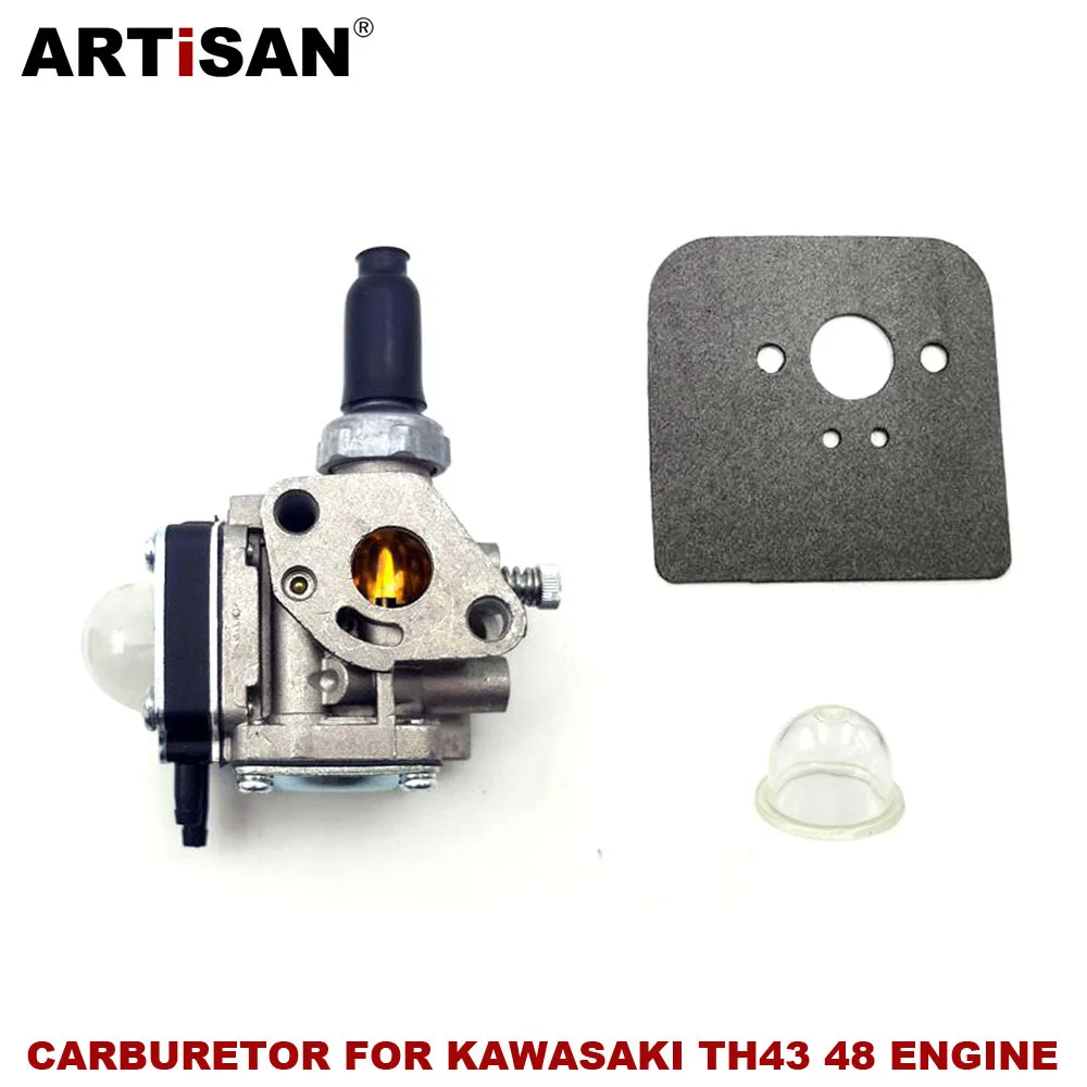 Карбюратор для KAWASAKI TH43 TH48 TH043D TH048D 2 тактный бензиновый двигатель кусторез триммер