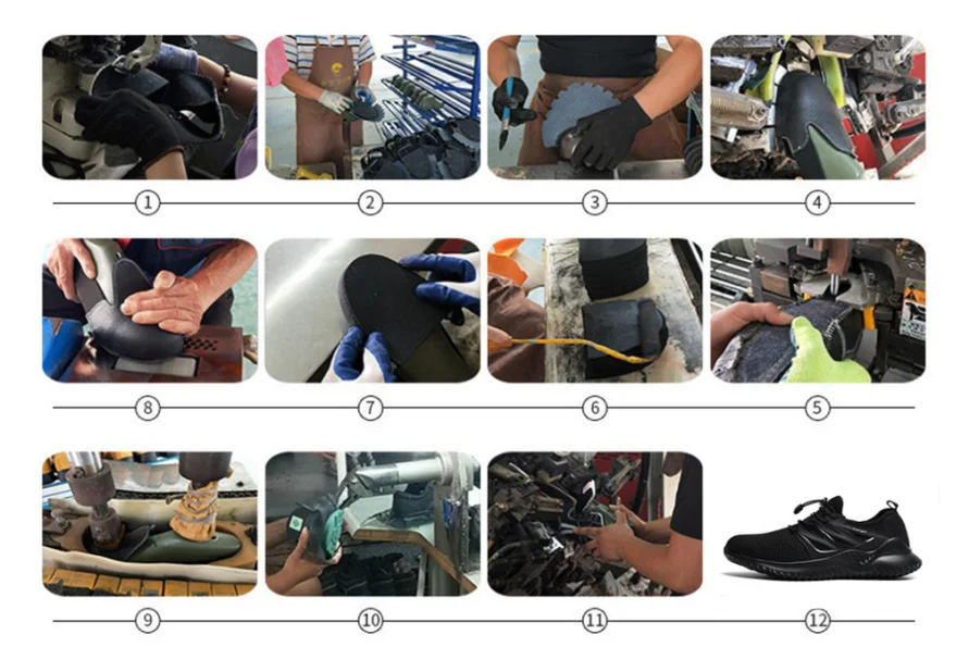 Classic Fashion Designer Shoes Men Boots Mesh Light Steel Toe Cap Insulation Work Safety Unbreakable Trekking Sneakers | Обувь