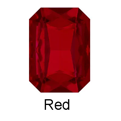 Red Hair clip 1 шт. модные красные заколки для волос розовое золото, розовый квадратный кристалл заколки для волос черный горный хрусталь заколка для волос для женщин Девушка аксессуары для волос - Окраска металла: Red Hair clip