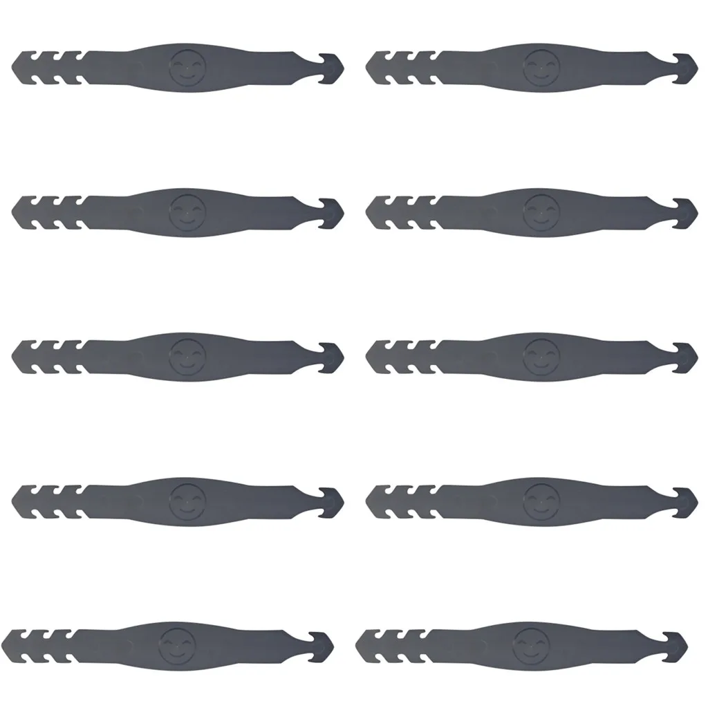 10 шт. хлопковая ткань для лица шарф Регулируемая пряжка противоскользящая капля