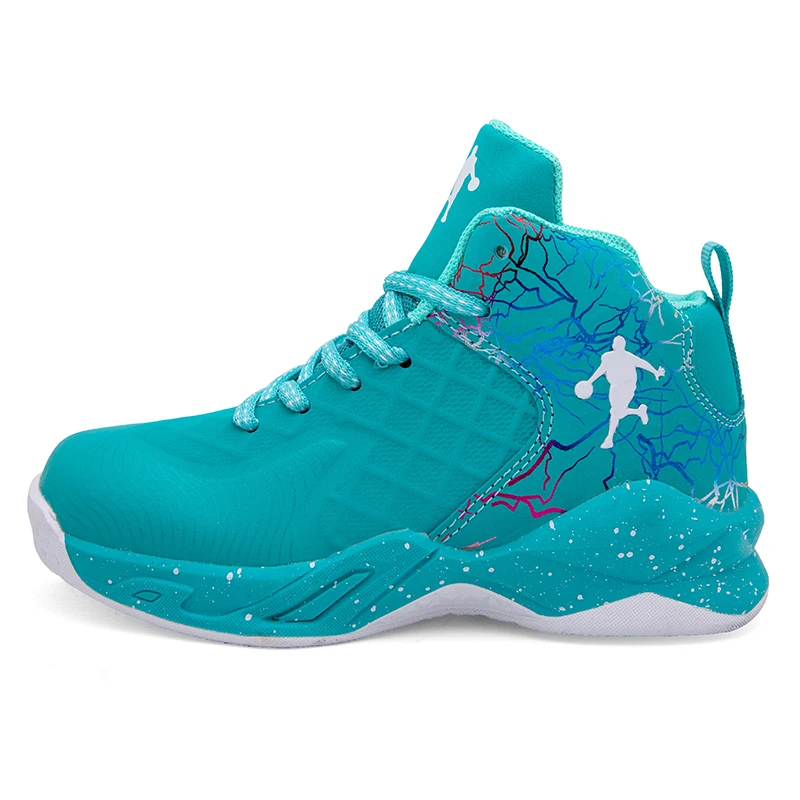 Basketball Boys Sneakers Children Shoes For Kids Girls Casual Running Trainers Footwear Lace-up Outdoor Fashion | Детская одежда и